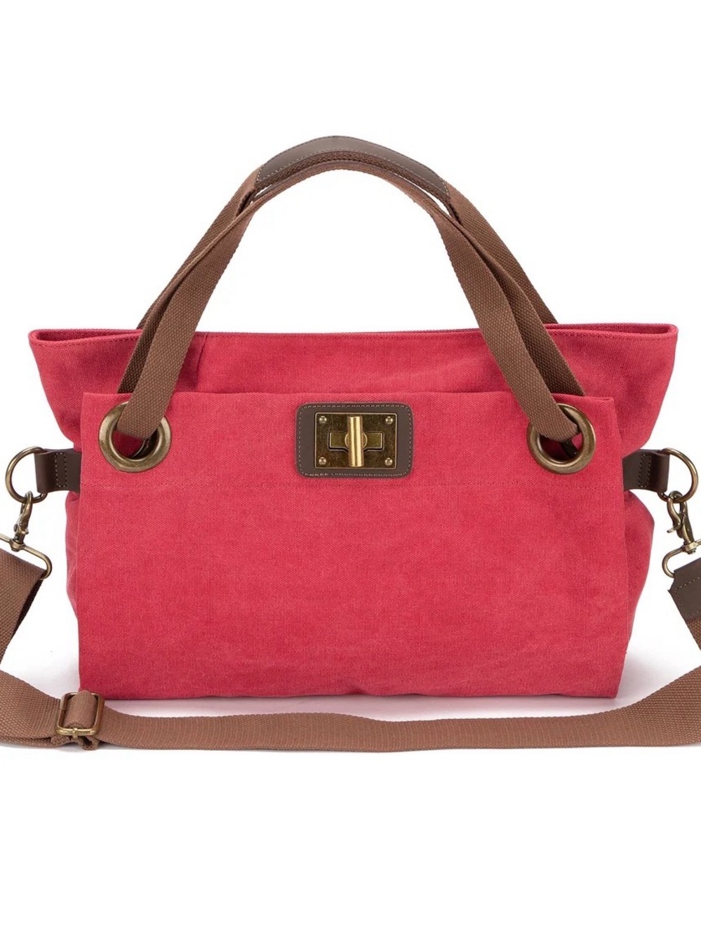 ZEDE Pont Des Arts Medium Cross Body Bag - Framboise Pink